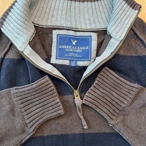 American Eagle Outfitters Men's Zip-Up Sweater